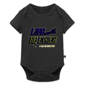 profession computer science - Baby Premium Kurzarmbody - Schwarz - Vorne