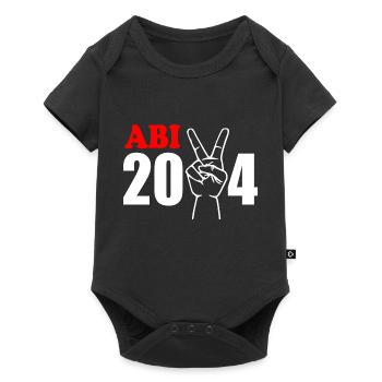 Abi 2024 - Baby Premium Kurzarmbody - Schwarz - Vorne