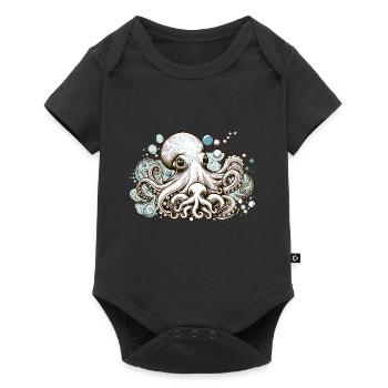 Embrace of the Seas - Baby Premium Kurzarmbody - Schwarz - Vorne