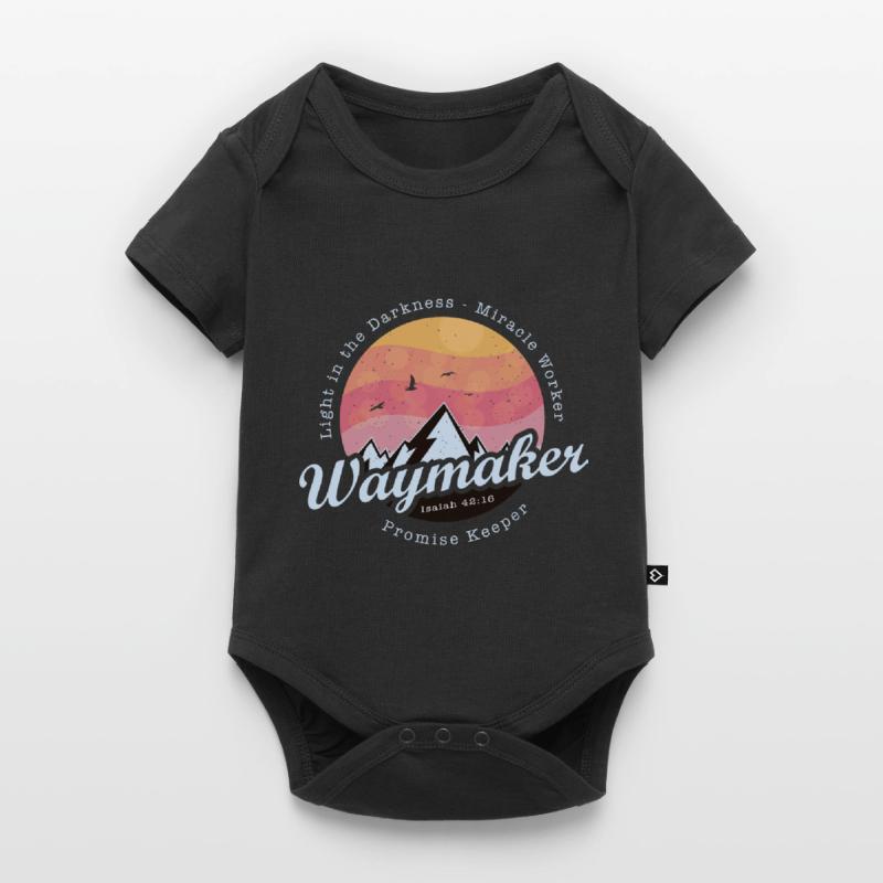Wegmacher, Versprechenshüter, Wundertäter - Jesus Baby Premium Kurzarmbody