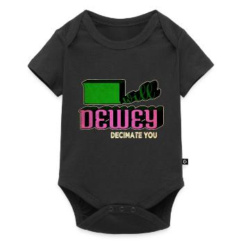 contemporary fiction funny sayings funny - Baby Premium short-sleeve bodysuit - black - Front