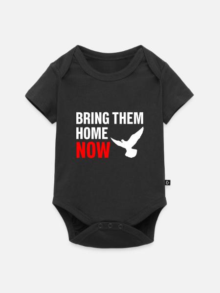BRING THEM HOME NOW - Baby Premium Kurzarmbody - Schwarz