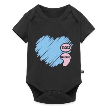 Mental Health Matters - Human Brain Illness - Baby Premium short-sleeve bodysuit - black - Front