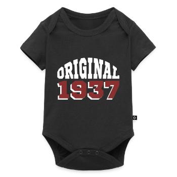 Original 1937 - Body à manches courtes Premium Bébé - noir - Devant