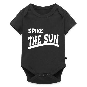 Sun-Drenched Bliss Beach Volleyball Strategies Fun - Baby Premium short-sleeve bodysuit - black - Front