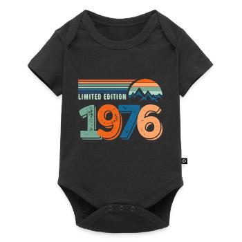 Limited edition 1976 - Baby Premium short-sleeve bodysuit - black - Front