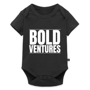 fun fearless living embracing uncertainty awesome - Baby Premium short-sleeve bodysuit - black - Front