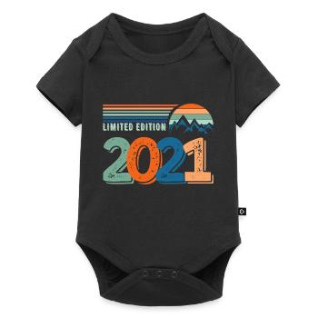 Limited edition 2021 - Baby Premium short-sleeve bodysuit - black - Front