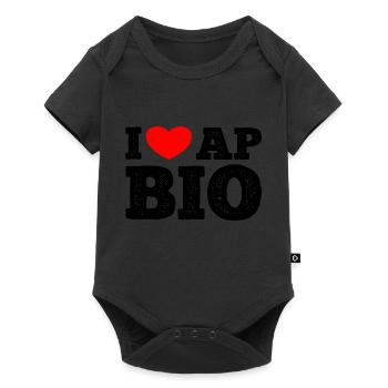 AP Biologie Drôle Lycée AP Class Survivor - Body à manches courtes Premium Bébé - noir - Devant