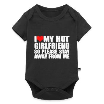 J’AIME MA PETITE AMIE SEXY - Body à manches courtes Premium Bébé - noir - Devant