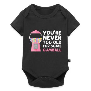 On n’est jamais trop vieux pour un peu de gumball Design - Body à manches courtes Premium Bébé - noir - Devant