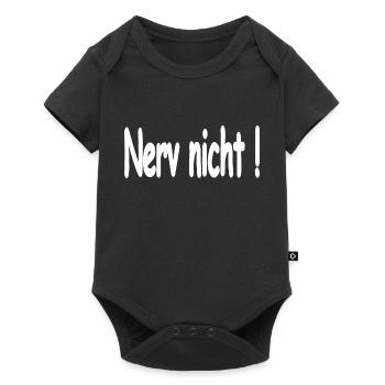 Auto - Baby Premium Kurzarmbody - Schwarz - Vorne