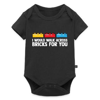 Brick Builder Brick Building Master Builder - Baby Premium short-sleeve bodysuit - black - Front