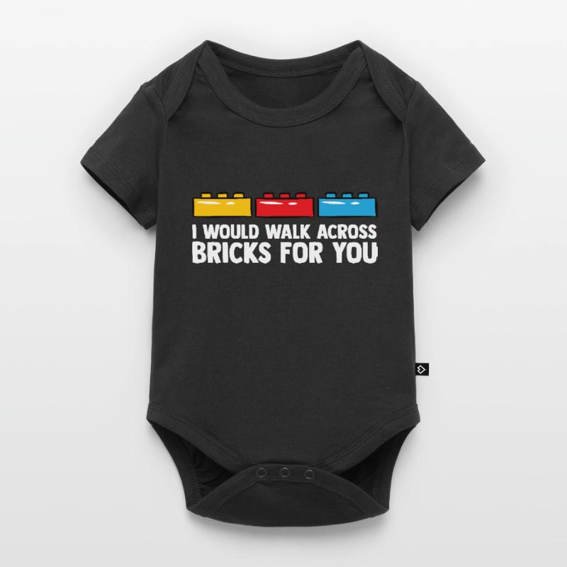 Brick Builder Brick Building Master Builder Baby Premium short-sleeve bodysuit