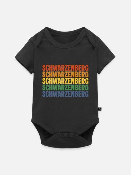 Schwarzenberg Erzgebirge - Baby Premium Kurzarmbody - Schwarz