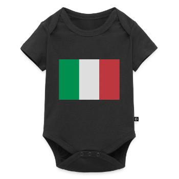 italien - Body à manches courtes Premium Bébé - noir - Devant