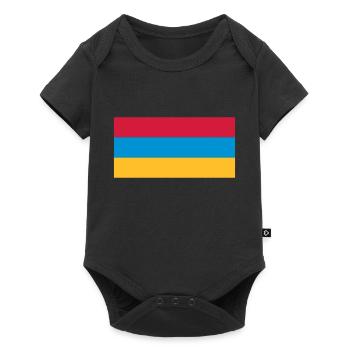 Arménie (V) - Body à manches courtes Premium Bébé - noir - Devant