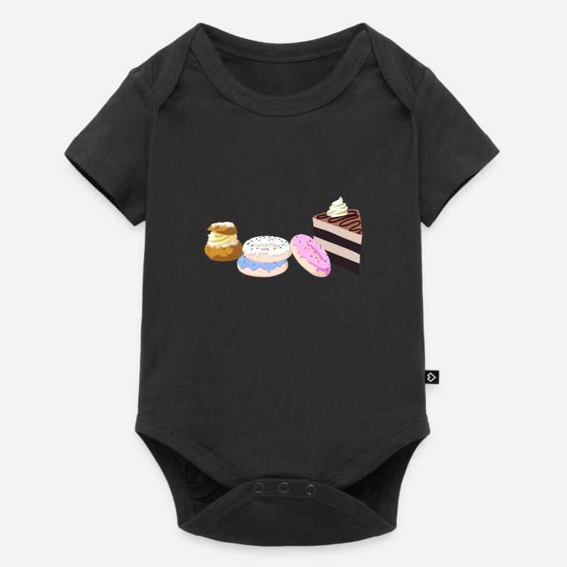 Gâteaux - Body à manches courtes Premium Bébé - noir
