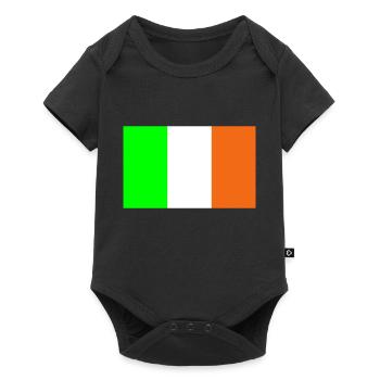 ireland flag - Body à manches courtes Premium Bébé - noir - Devant