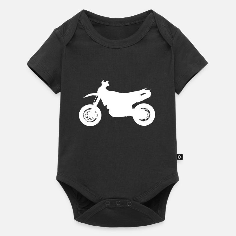 Husqvarna 701 Blanc - Body à manches courtes Premium Bébé - noir