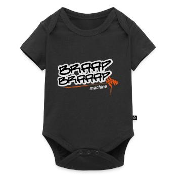 Braap braaap machine - Baby Premium Kurzarmbody - Schwarz - Vorne
