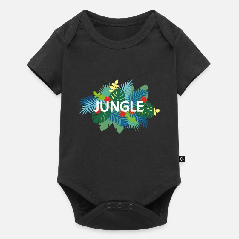 JUNGLE - Body à manches courtes Premium Bébé - noir