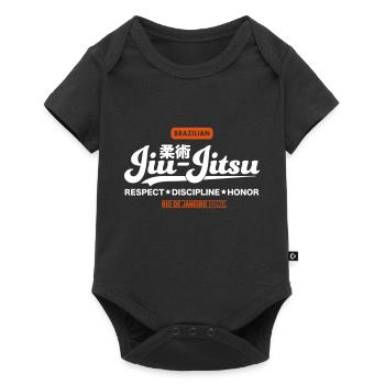 Jiu-jitsu brésilien - Body à manches courtes Premium Bébé - noir - Devant