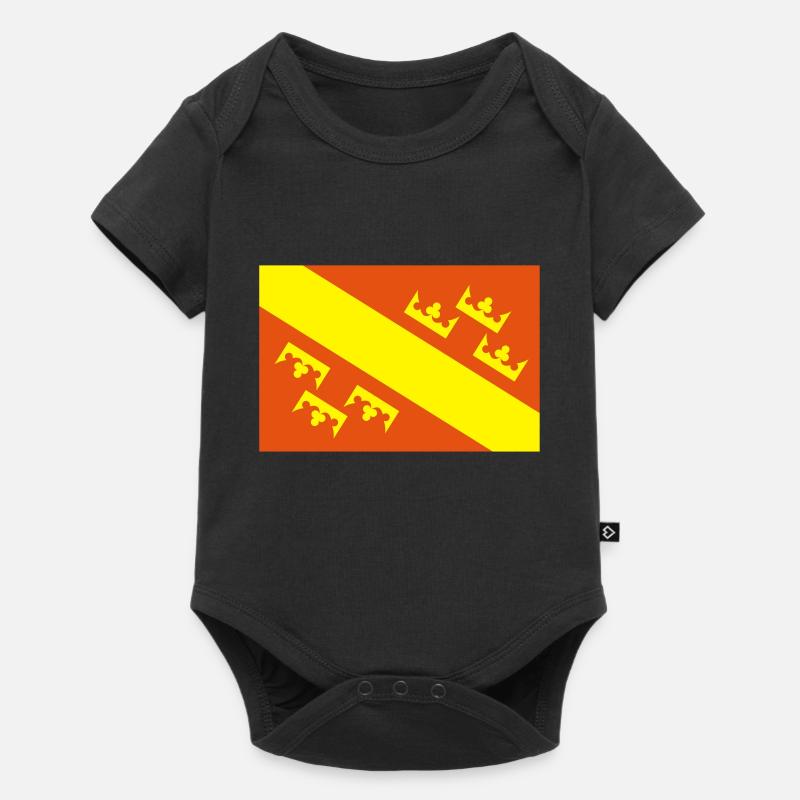 Haute Alsace - Body à manches courtes Premium Bébé - noir