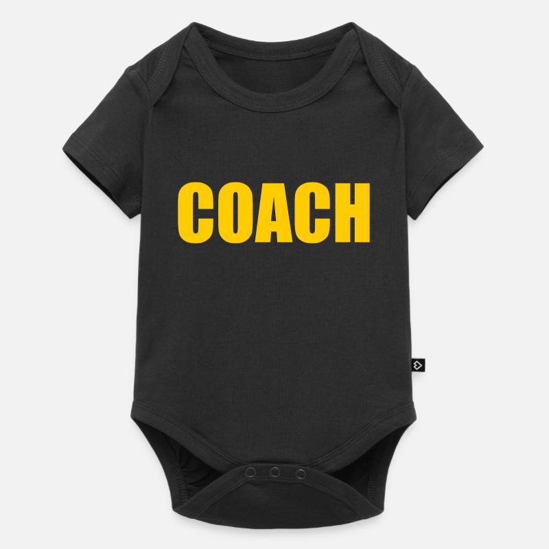Coach - Baby Premium short-sleeve bodysuit - black