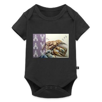 Noble cancer - Baby Premium short-sleeve bodysuit - black - Front