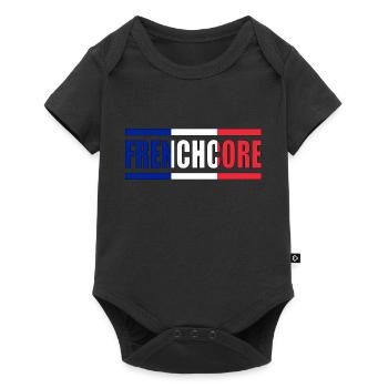 Noyau français - Body à manches courtes Premium Bébé - noir - Devant