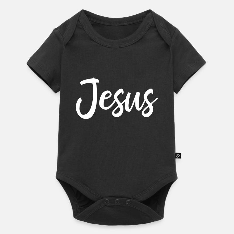 Jésus - Chrétiens Christ Don - Body à manches courtes Premium Bébé - noir