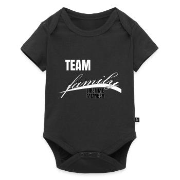 joke sister happy holidays blessed birthday party - Body à manches courtes Premium Bébé - noir - Devant