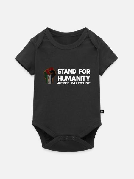 Freedom Fist Free Palestine - Baby Premium short-sleeve bodysuit - black