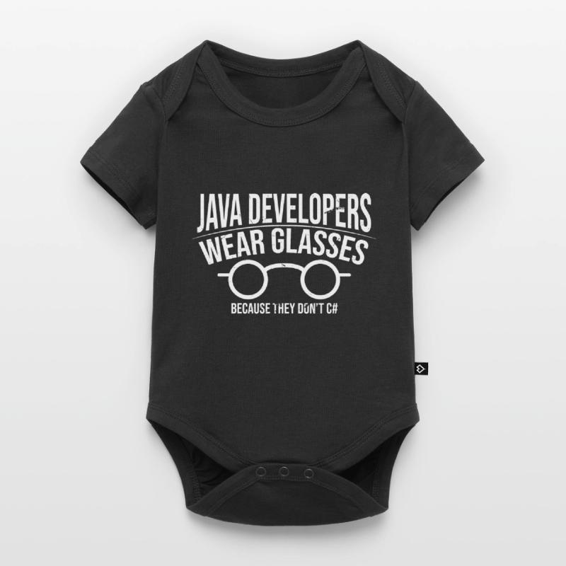 Java Developer Body à manches courtes Premium Bébé