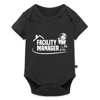 Concierge Concierge Facility Manager - Body à manches courtes Premium Bébé - noir - Devant