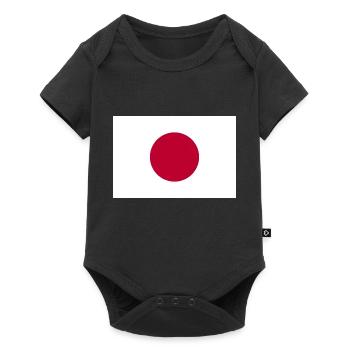 Japan flag - Baby Premium short-sleeve bodysuit - black - Front