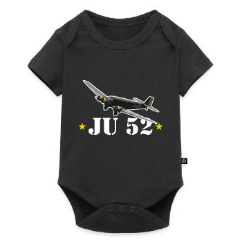 JU 52- Aunt JU - Baby Premium short-sleeve bodysuit - black - Front