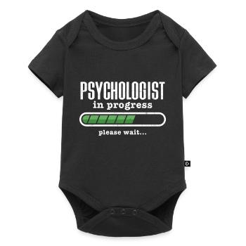 Psychologists In Progress - Baby Premium short-sleeve bodysuit - black - Front