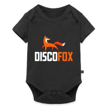 Discofox ist mein Leben - Baby Premium Kurzarmbody - Schwarz - Vorne