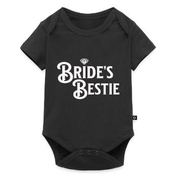 Mariage de l’enterrement de vie de garçon de la bête de la mariée - Body à manches courtes Premium Bébé - noir - Devant