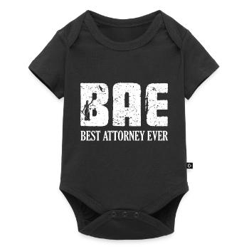 BAE Meilleur avocat avocat de tous les temps Avocat - Body à manches courtes Premium Bébé - noir - Devant