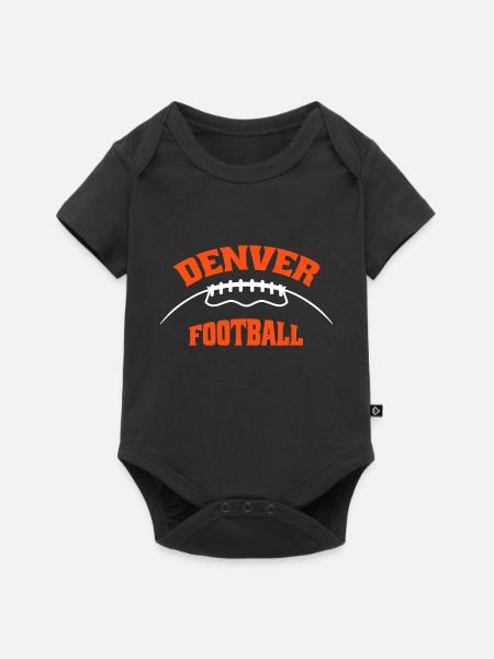 Denver Football - Baby Premium short-sleeve bodysuit - black