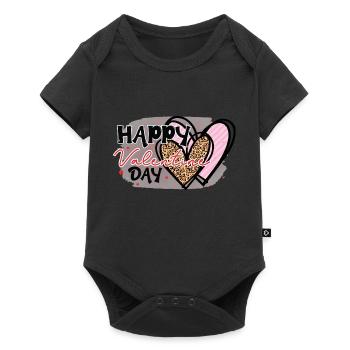 Bonne Valentina Day! - Body à manches courtes Premium Bébé - noir - Devant