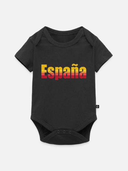 Spanien Weltmeisterschaft - Baby Premium Kurzarmbody - Schwarz