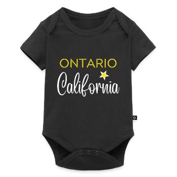 Ontario California - Body à manches courtes Premium Bébé - noir - Devant