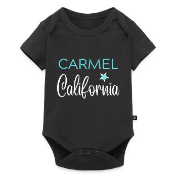 CARMEL California - Body à manches courtes Premium Bébé - noir - Devant
