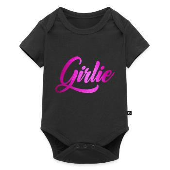 Girlie - Body à manches courtes Premium Bébé - noir - Devant