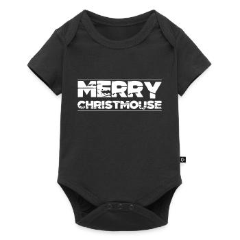 fine cool dont worry beards santa dino bike moon - Baby Premium Kurzarmbody - Schwarz - Vorne