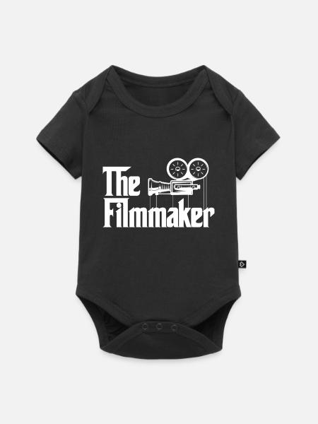 Le cinéaste Design pour un passionné de films de mafia - Body à manches courtes Premium Bébé - noir